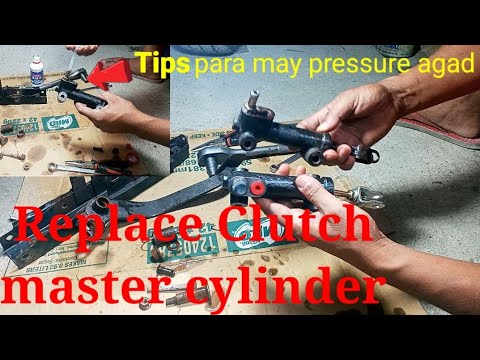 Video: Paano mo papalitan ang isang hydraulic clutch master cylinder?