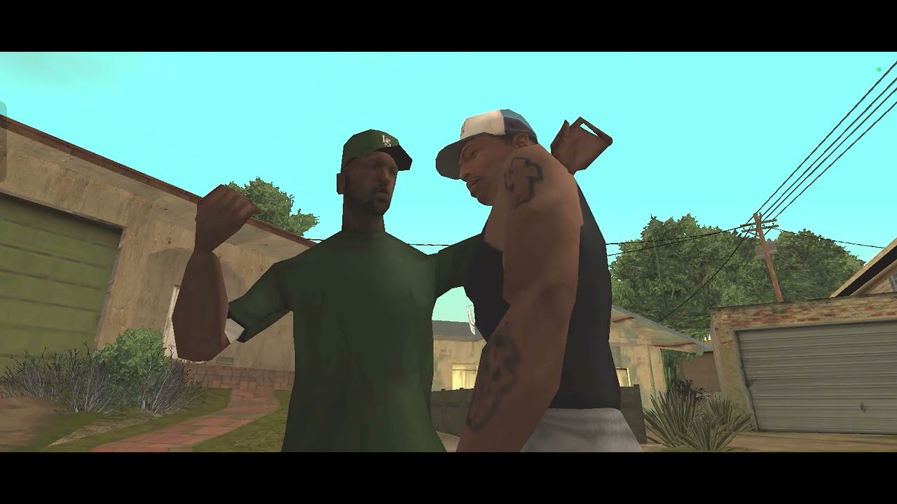 Khan gaming game play in GTA San Andreas