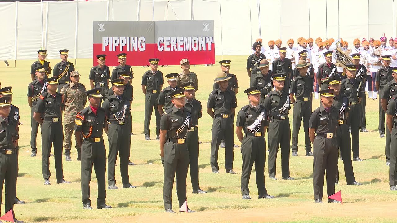 Indian Military Academy Passing Out Parade 8 June 2024