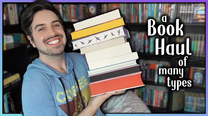 A Book Haul of Many Different Types Because I Have...