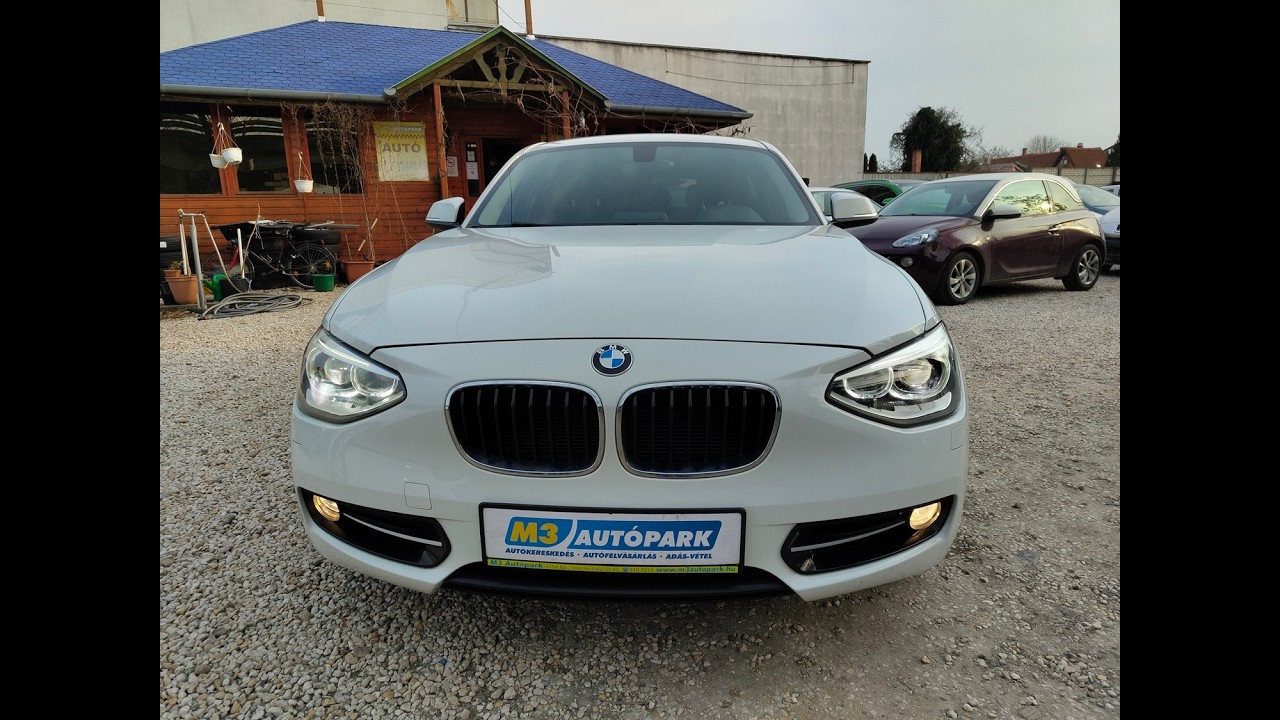 BMW 116d Sport Teszt - Bemutató - Eladó
