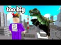 Roblox BUT Every Second It Eats It Gets BIGGER