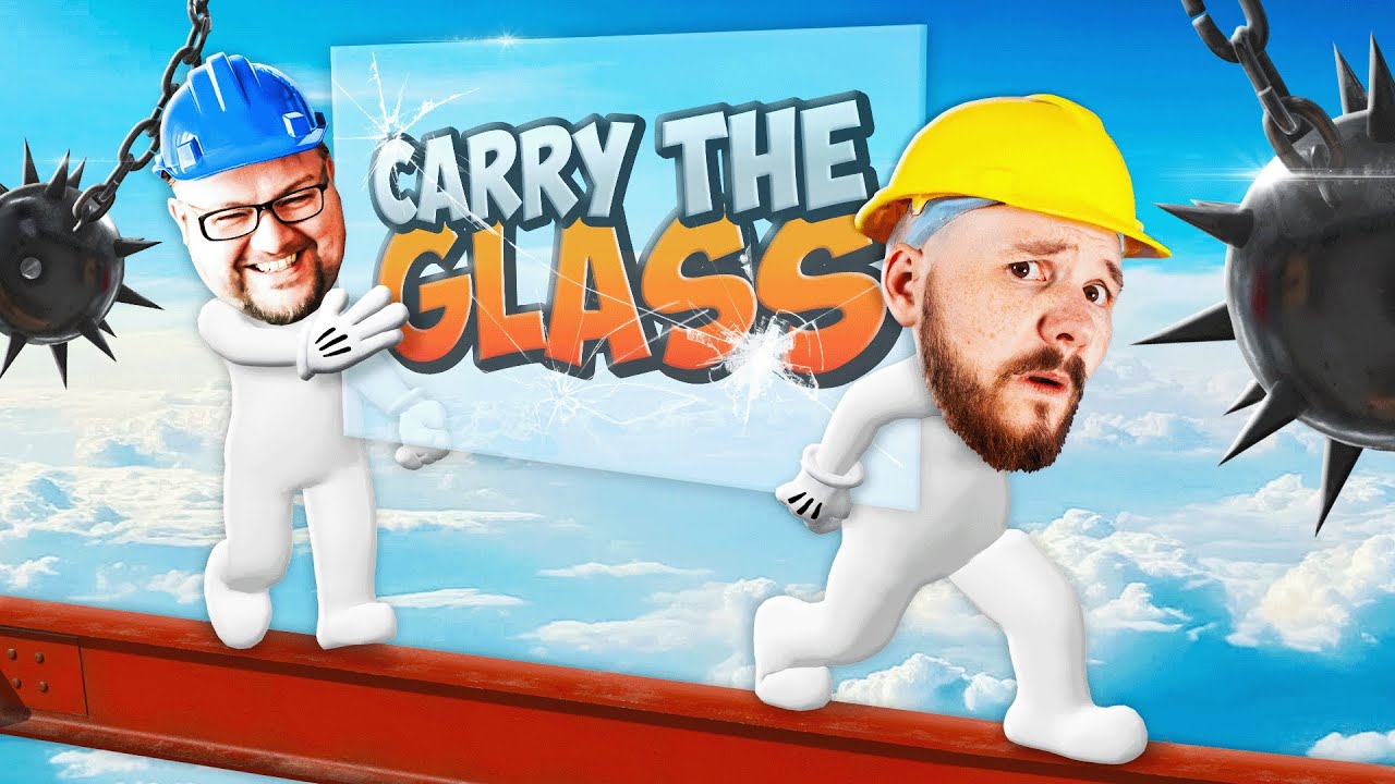 Das Glas darf nicht zerbrechen! 👷‍♂️👷‍♂️ Carry The Glass
