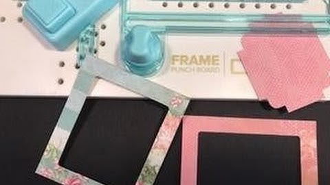 Getting a Clean Cut With WRMK Frame Punch Board