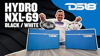 DS18 NXL-69/BK Hydro 6x9" 2-Wege Marine Lautsprecher Mit RGB 375W Max 4