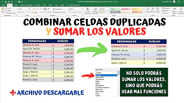 ¿Cómo agrupar datos repetidos en una tabla de Excel?