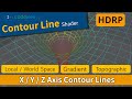 CodeWee Unity Contour Line Shader (HDRP)