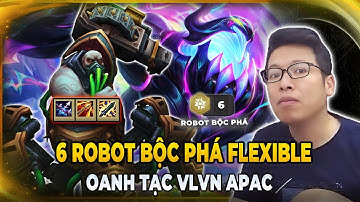 6 ROBOT BỘC PHÁ FLEX 5 TIỀN OANH TẠC TẠI VLVN | TRÂU TV