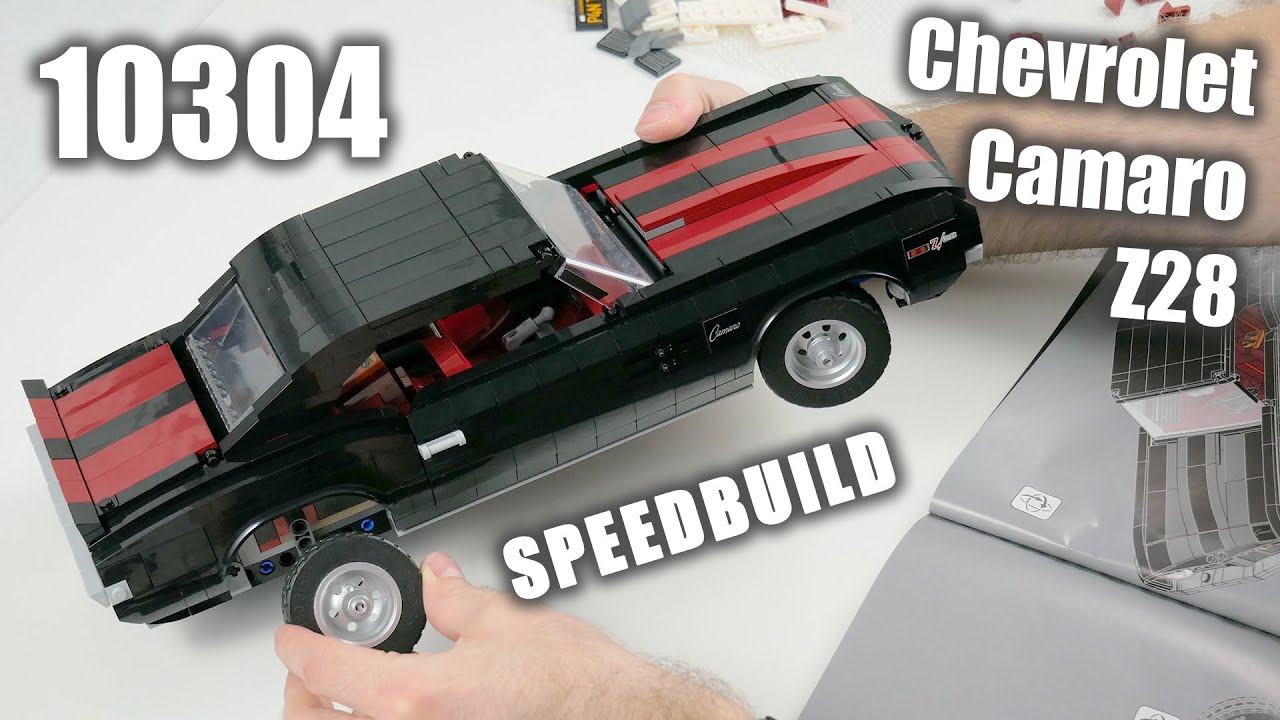 LEGO 10304 Speedbuild | LEGO Chevrolet Camaro Z28 | Speed Build 10304 ...