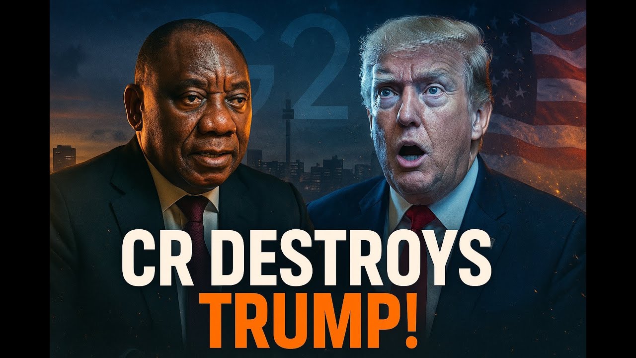 Ramaphosa Takes Down Trump in EPIC Showdown