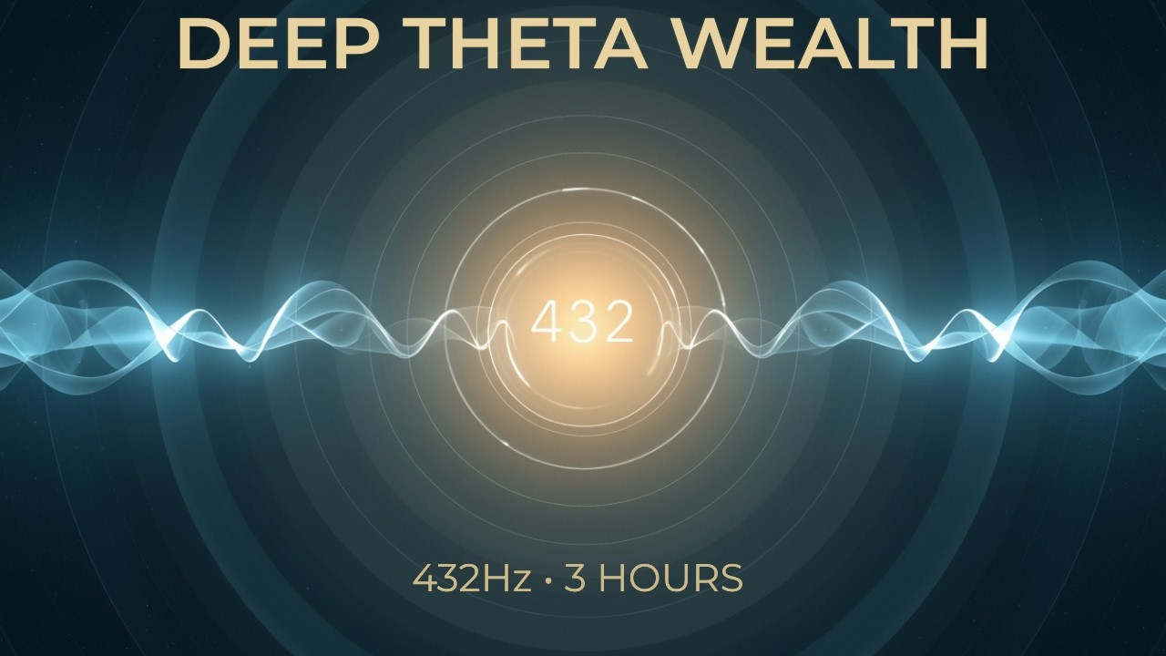 3 Hour 432Hz Prosperity Frequency | Deep Theta Wealth Meditation Music