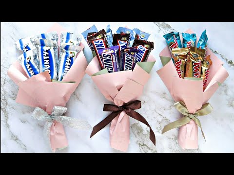 Video: How To Make A Bouquet Of Sweets: An Easy Way