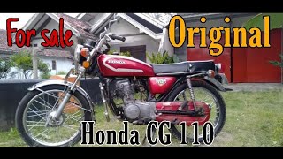 HONDA CG 110 ORIGINAL#Dijual