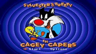 Genesis Longplay - Sylvester and Tweety in Cagey Capers
