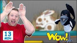 Animal Story for Kids + MORE Stories for Children from Steve and Maggie | Learn Wow English TV