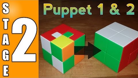 MoYu Puppet 1 & 2 stage 2 Tutorial