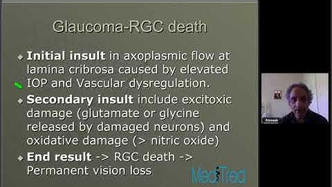 Glaucoma Lecture Series 1  Pathophysiology