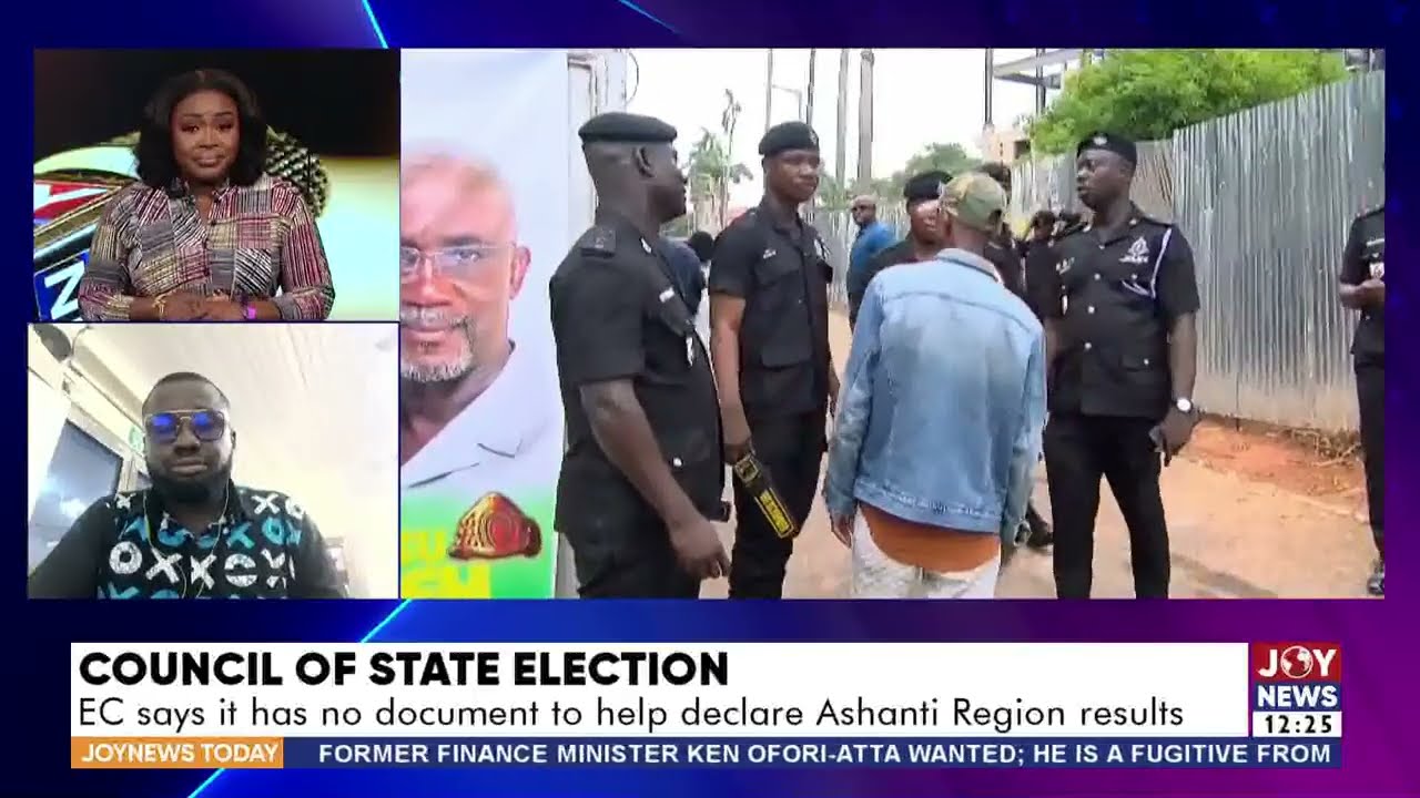 Council of State Election: EC says it has no document to help declare Ashanti Region results