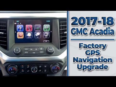 2017-2018 GMC Acadia Factory GPS Navigation Upgrade - Easy Plug & Play Install!