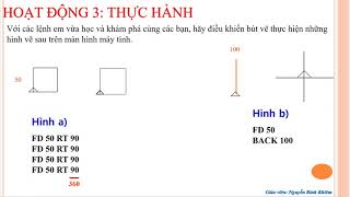 LỚP 5 - TIN HỌC - TUẦN 10 -  Bài 11 : Các lệnh vẽ cơ bản