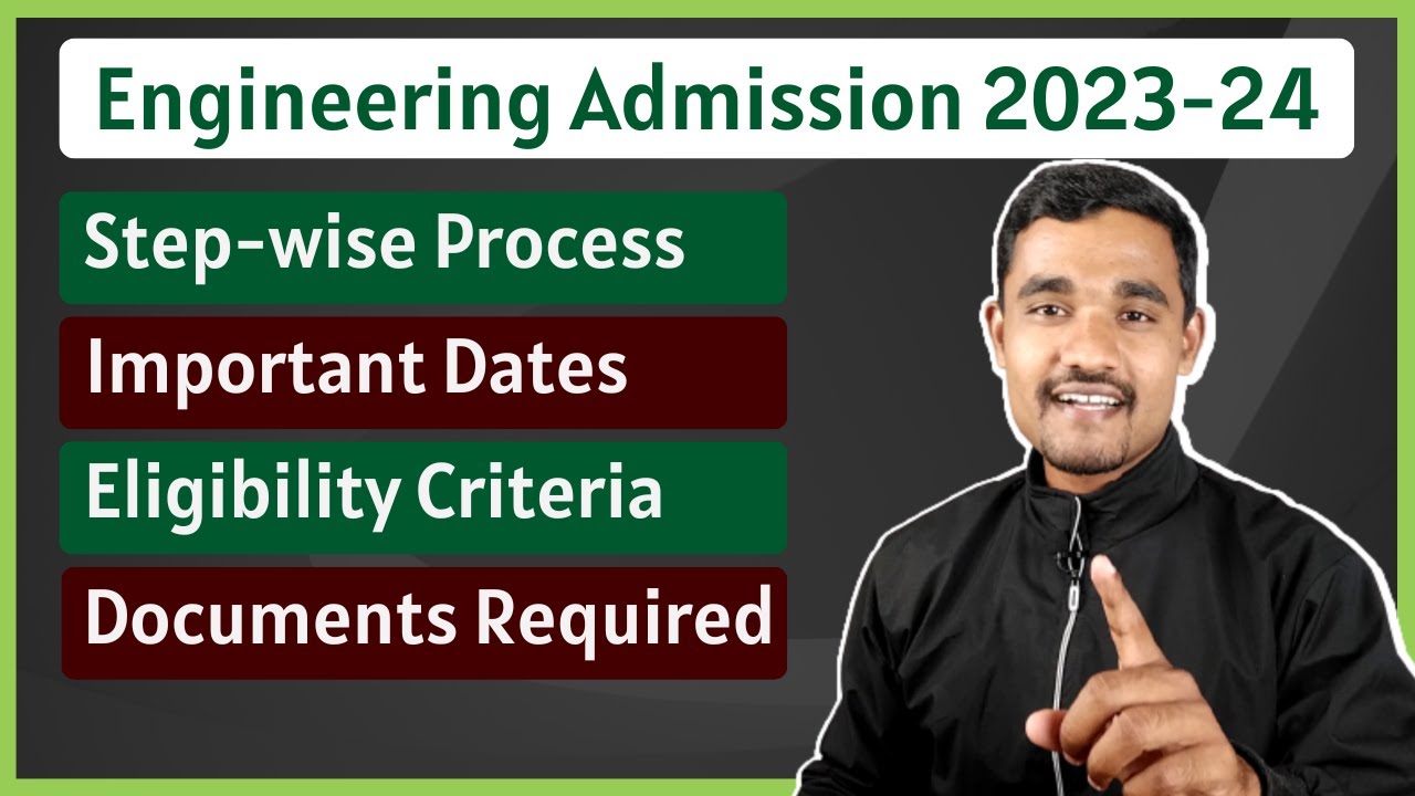 Engineering Admission 2023-24 | Maharashtra | Important updates