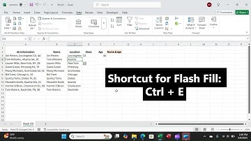 Save Time & Energy with Flash Fill in Excel-With Examples!