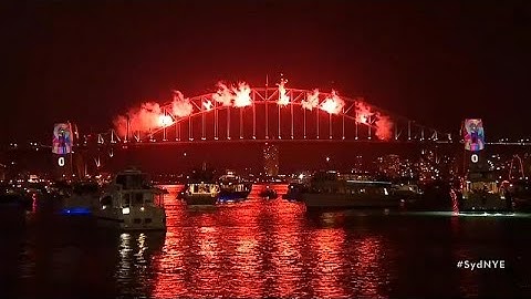 Australien: Sydney verschießt 8,5 Tonnen Feuerwerkskörper in 12 Minuten