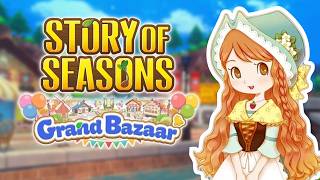 I still cant stop playing STORY OF SEASONS: Grand Bazaar! @JoshGamingGarden