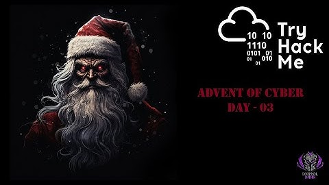 THM advent of cyber 2023 day 3 | Hydra is Coming to Town | DigitalDjinn