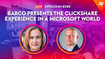 Unveiling the Future: Barco presents the ClickShare experience in a Microsoft world