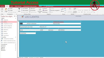Access - Formularios e informes (vídeo 6)