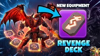 NEW Dragon Duke Epic Equipment: REVENGE DECK Gameplay & Leaks | Clash Of Clans