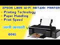 Epson L805 Information  Print Speed , Paper Handling , Print Technology 2021/Mr. Creative Devang