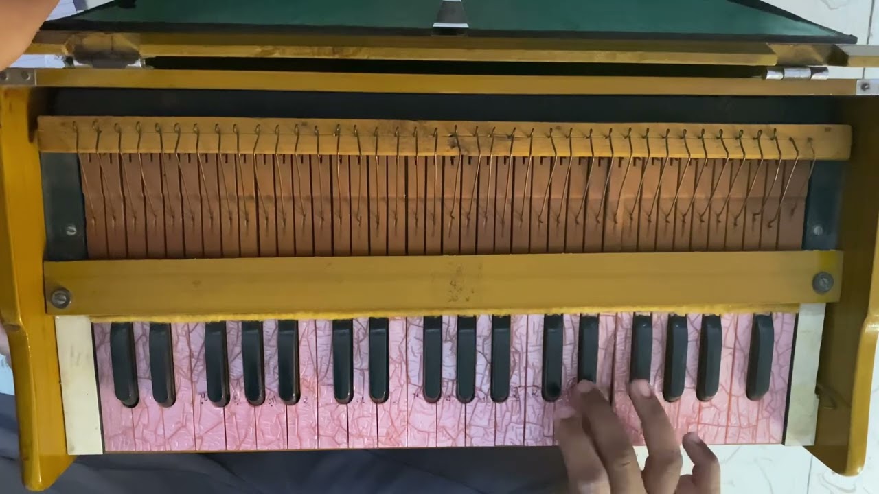 Viral Kachi vaval tune 2025 on harmonium tutorial #music #kachi #vaval #tune #famous #harmoniumcover