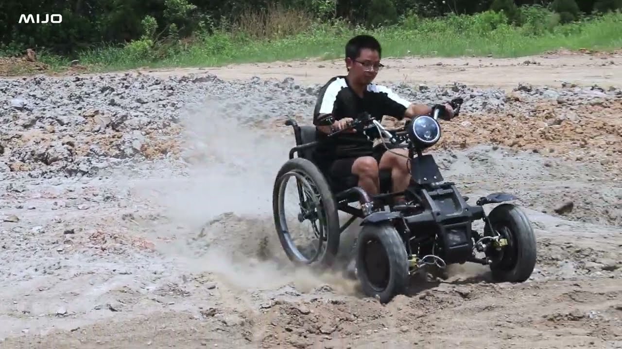 MIJO Handbike || Wheelchair Tractor.