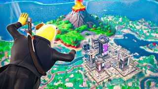 UN VOLCAN VA DETRUIRE MEGA CITY sur FORTNITE ! ( Nouvelles armes, Evènement, Créatif 2.0.. )