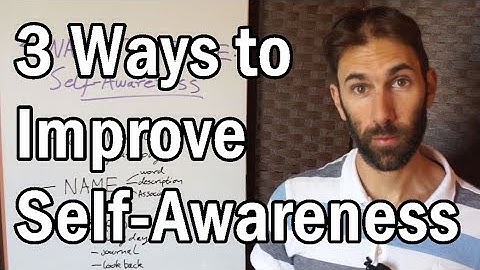 3 Ways to Improve Self-Awareness | Aspie Tips | Emotions Explained