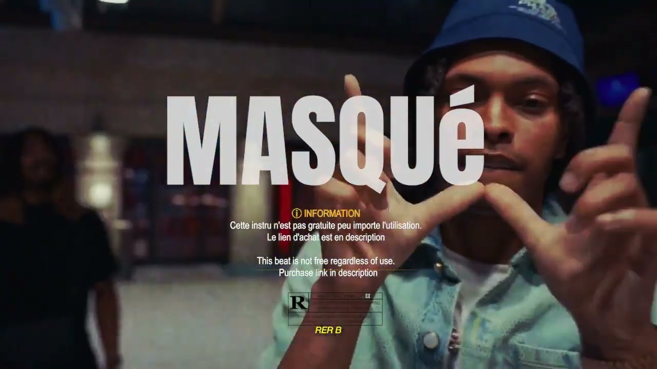 Masqué” – Tiakola x Rsko x L2B x SDM Type Beat | Drill / Trap Mélodique