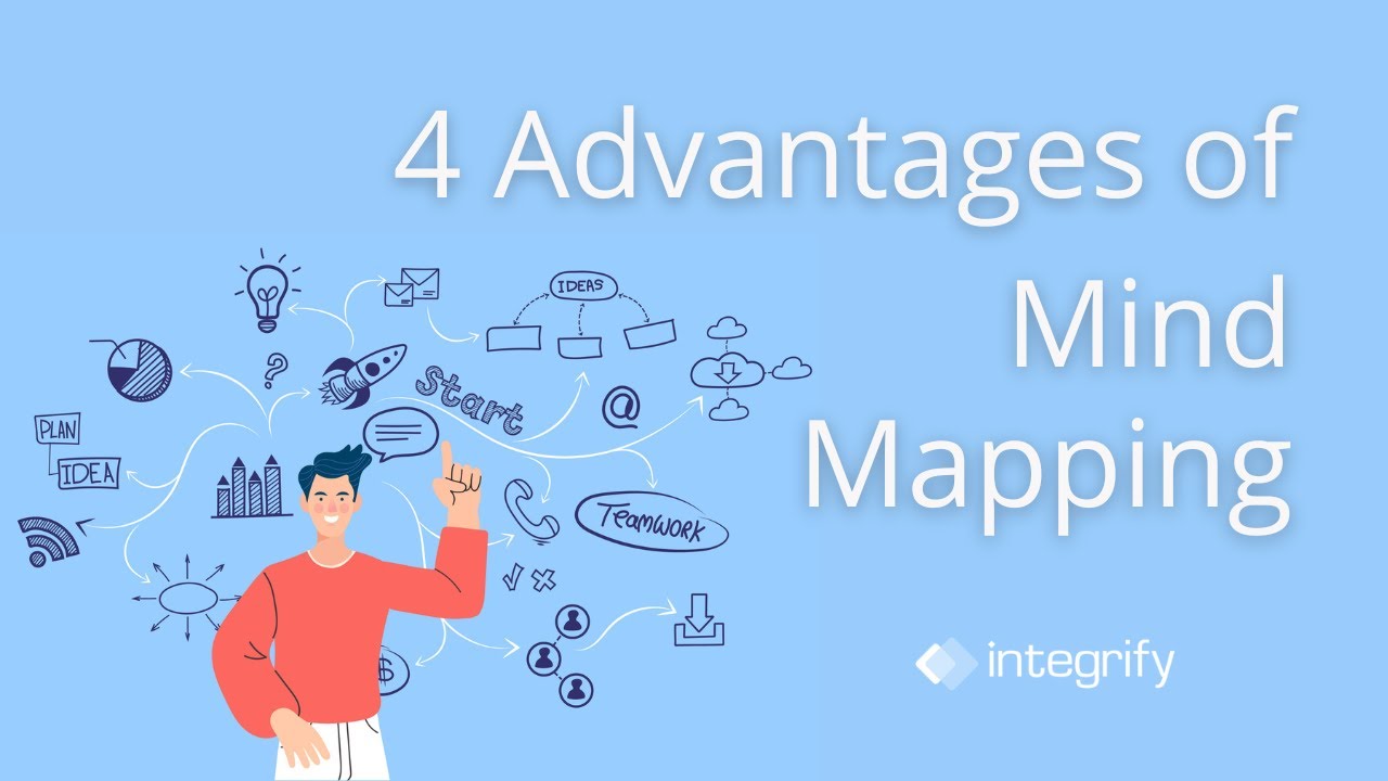 What are the 4 advantages of mind mapping?