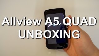 Allview A5 Quad Unboxing in limba romana