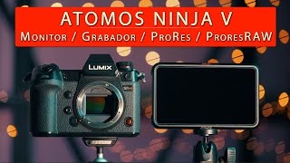 Monitor Y Grabador Atomos Ninja V - Review en Español