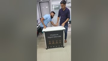 Rectangle  MDF Promotional Table Set up Less than 1 minute