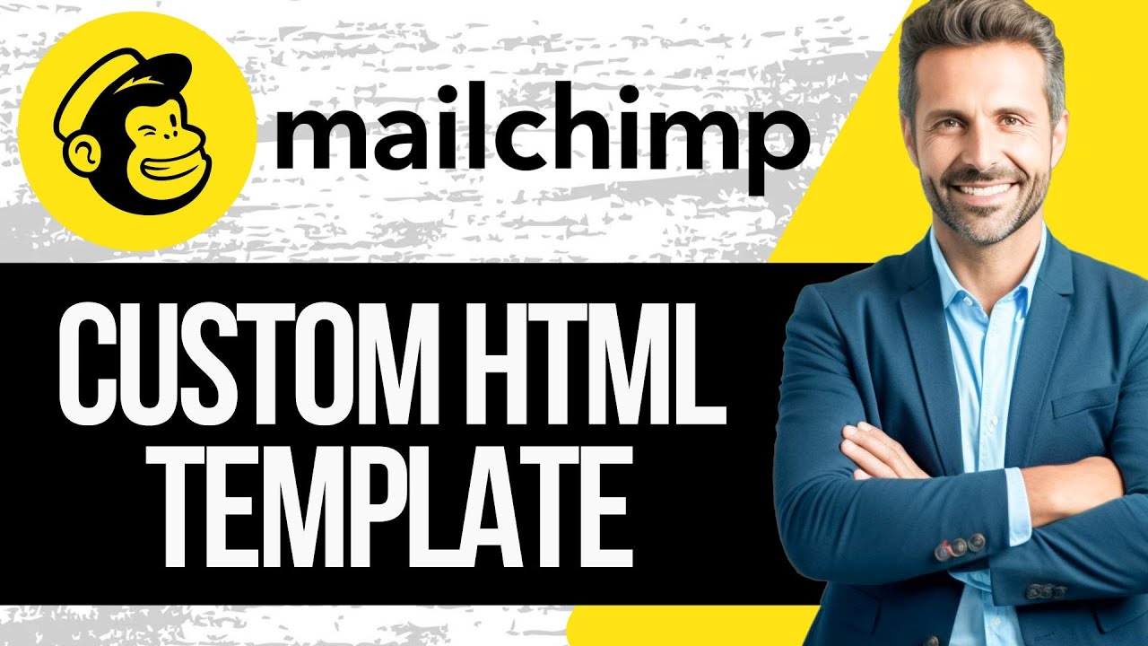 How to Import and Edit Custom HTML Email Template on Mailchimp | Full ...
