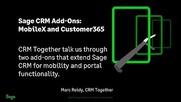 Sage CRM Add-Ons: Mobile X and Customer 365