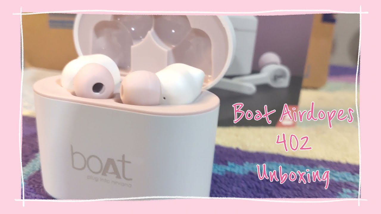 BOAT Airdopes 402 | Rosegold White 