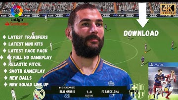 FIFA 16 PATCH FIFA 23 ANDROID OFFLINE Full Update Transfer & Kits Best Graphics HD Real Face PS5