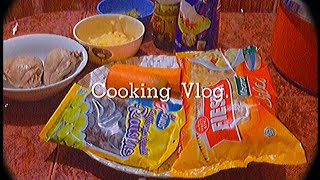 making macaroni salad | cooking vlog, this is actually a school project, aesthetic 🥗