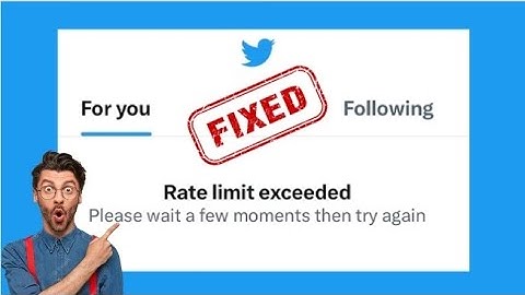 How to Use Twitter After Rate Limit Exceeded ||How to Fix Twitter Rate Limit Exceeded|| Fix Twitter