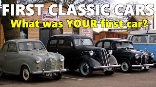 Can a classic car be your FIRST CAR? Hopley House breakfast car meet!