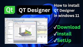 How to Install Qt Creator on Windows 11 | Install QT for C/C   and Python #QT #studio